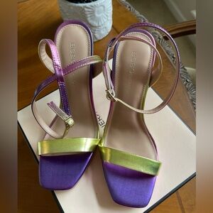 BCBGeneration Glossy Muti-Color Elegant High-Heel Shoes